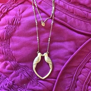NWT Lucky Brand Love Birds Necklace w/2 strands